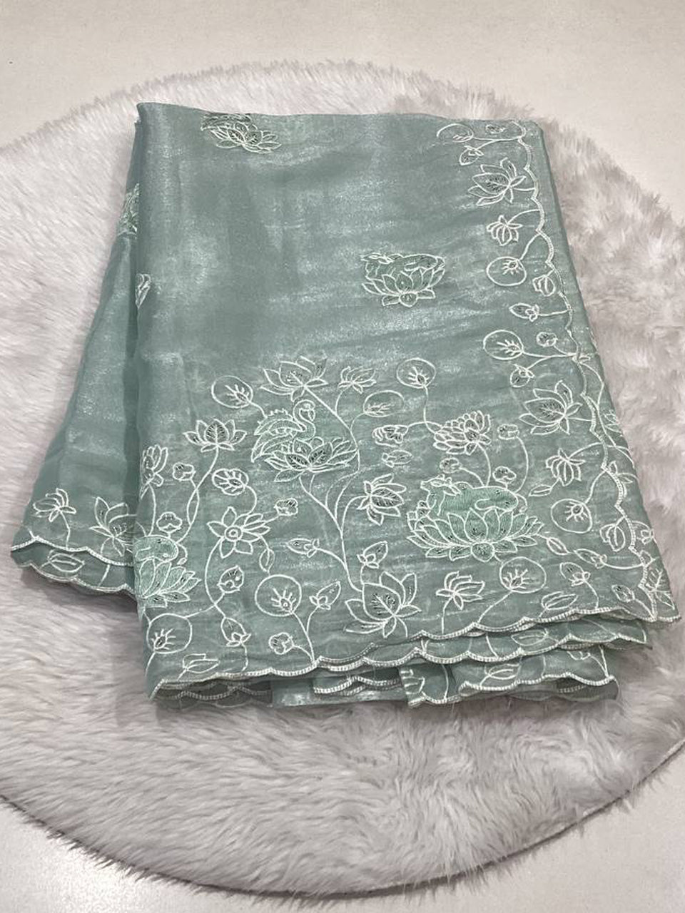 Russian Georgette Saree