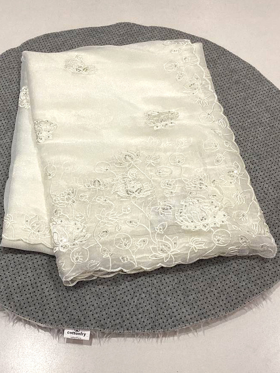 Russian Georgette Saree