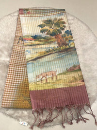 Organza Kota Checks Saree