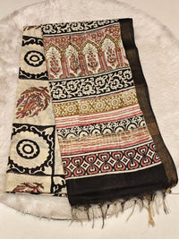 Pure Mercerised Chanderi Saree