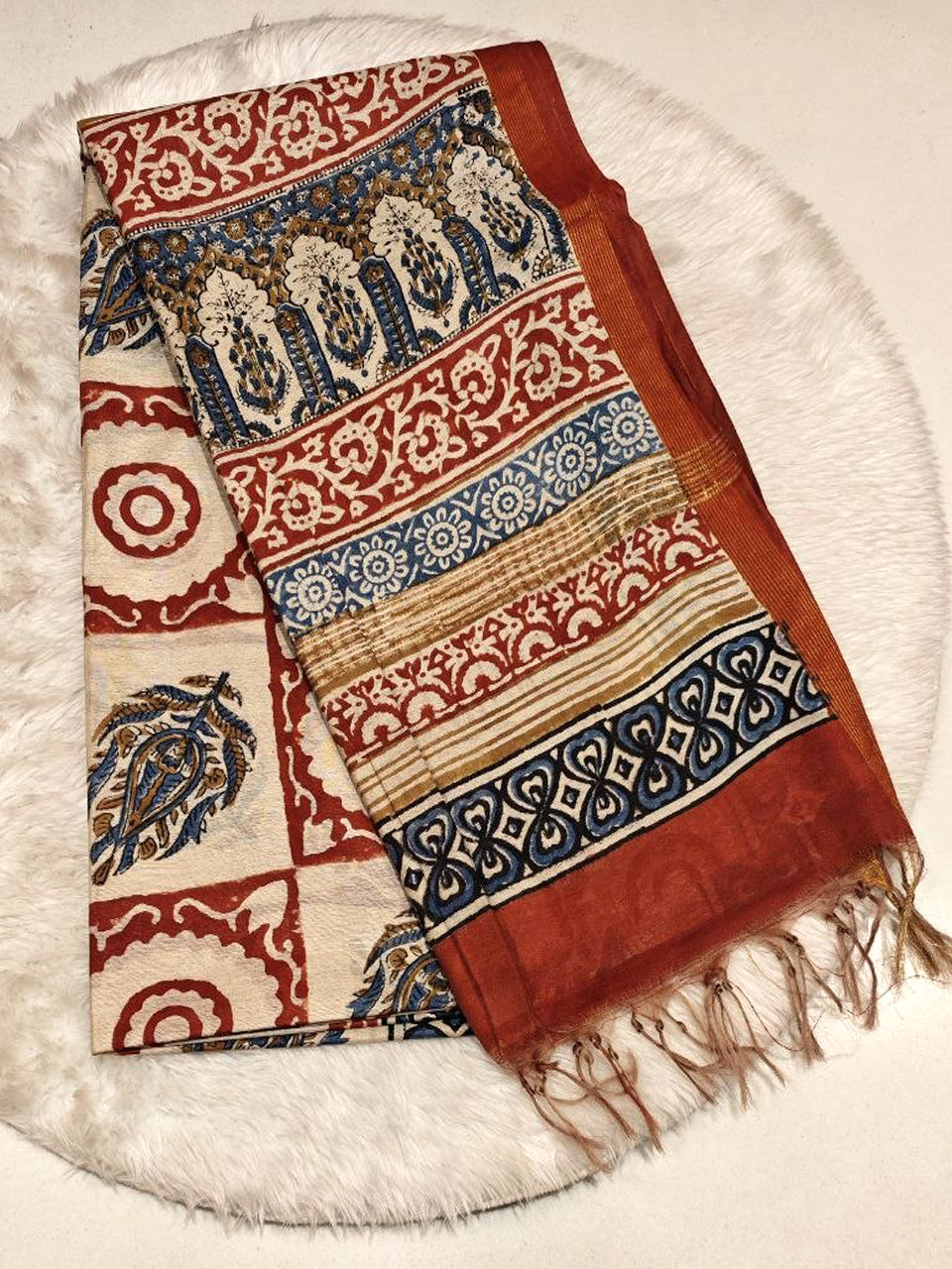 Pure Mercerised Chanderi Saree