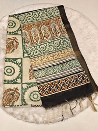 Pure Mercerised Chanderi Saree