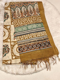 Pure Mercerised Chanderi Saree