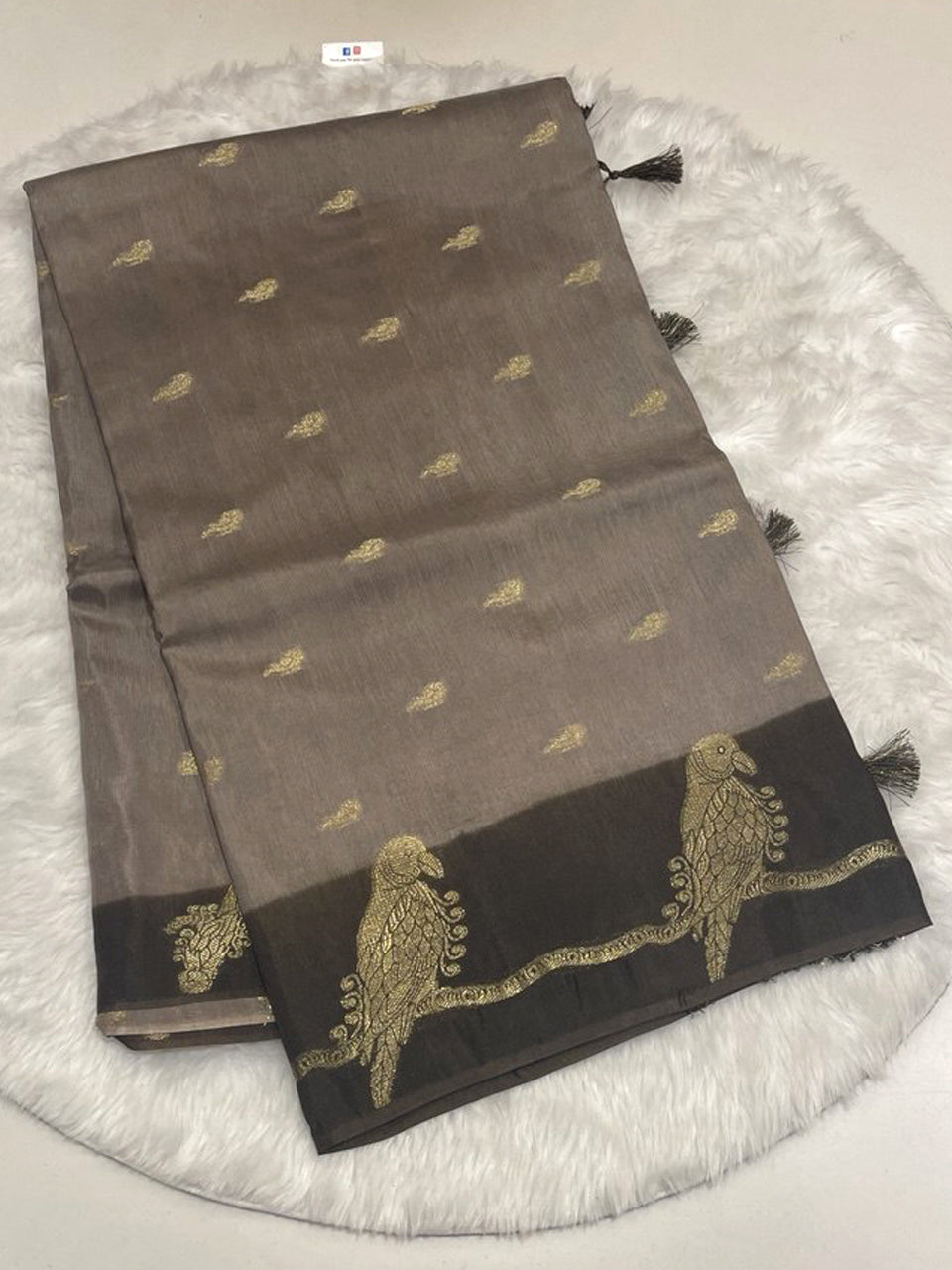 Semi Tussar Saree