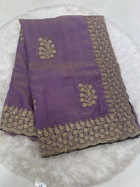 Georgette Tissue Saree