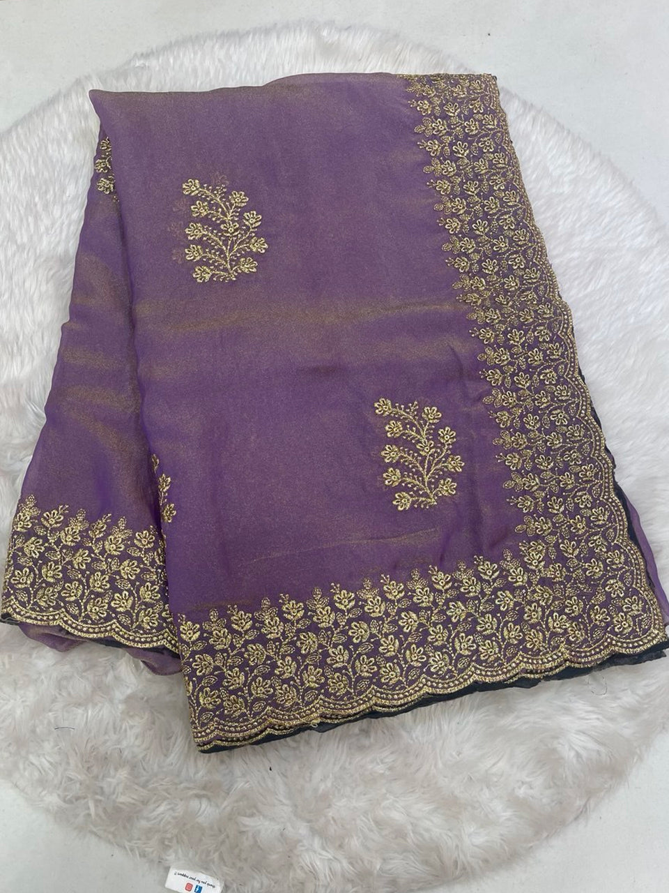 Georgette Tissue Saree