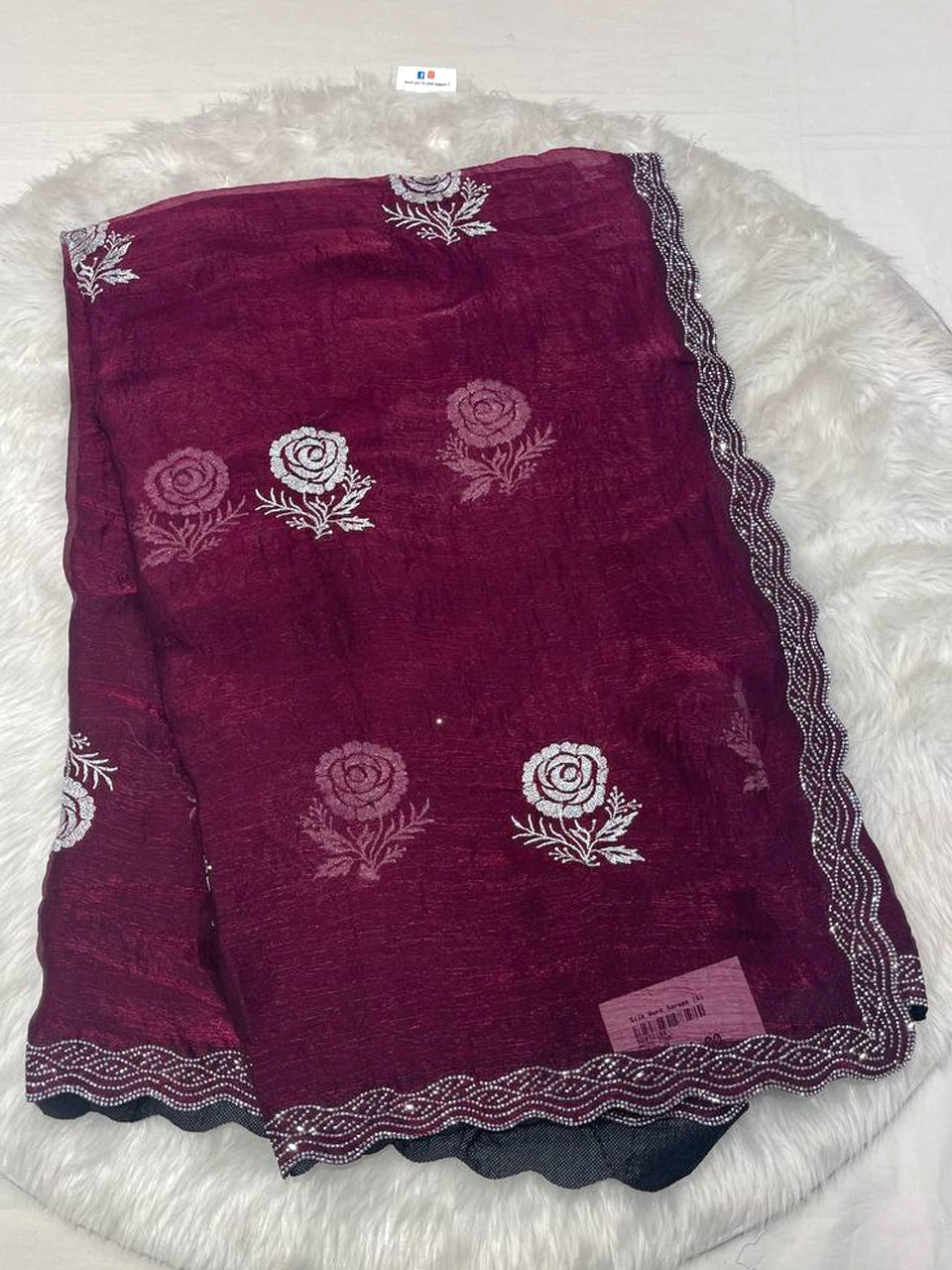 Silky Chiffon Saree