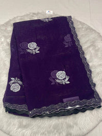 Silky Chiffon Saree