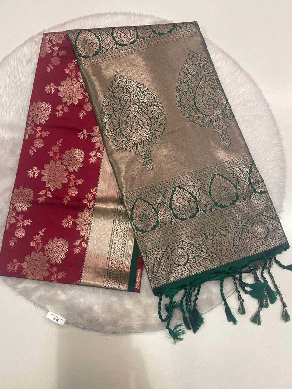 Soft Mangalagiri Silk Saree