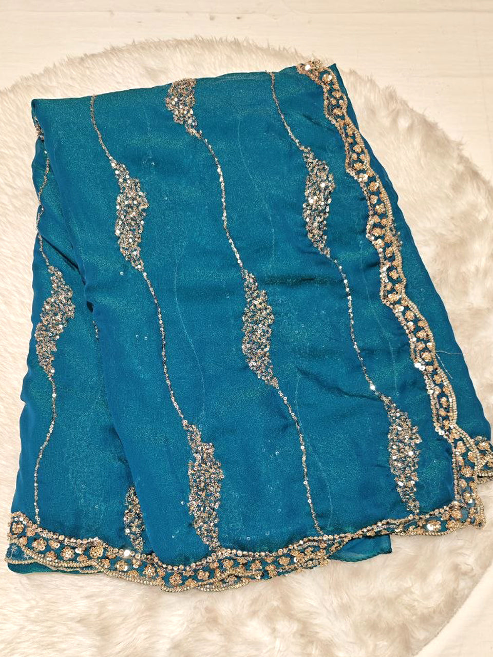 Space Silk Saree