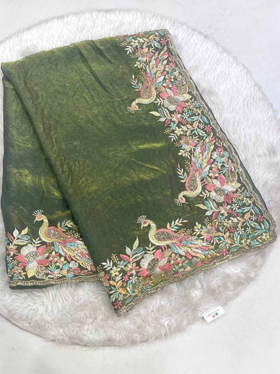 Space Silk Saree