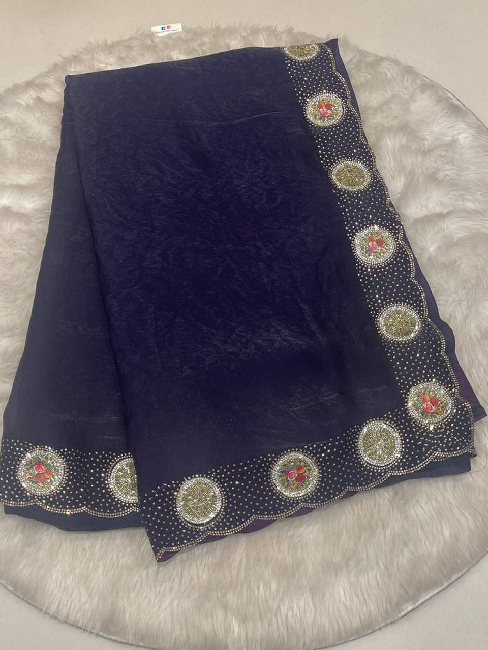 Space Silk Saree