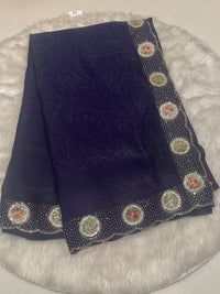 Space Silk Saree