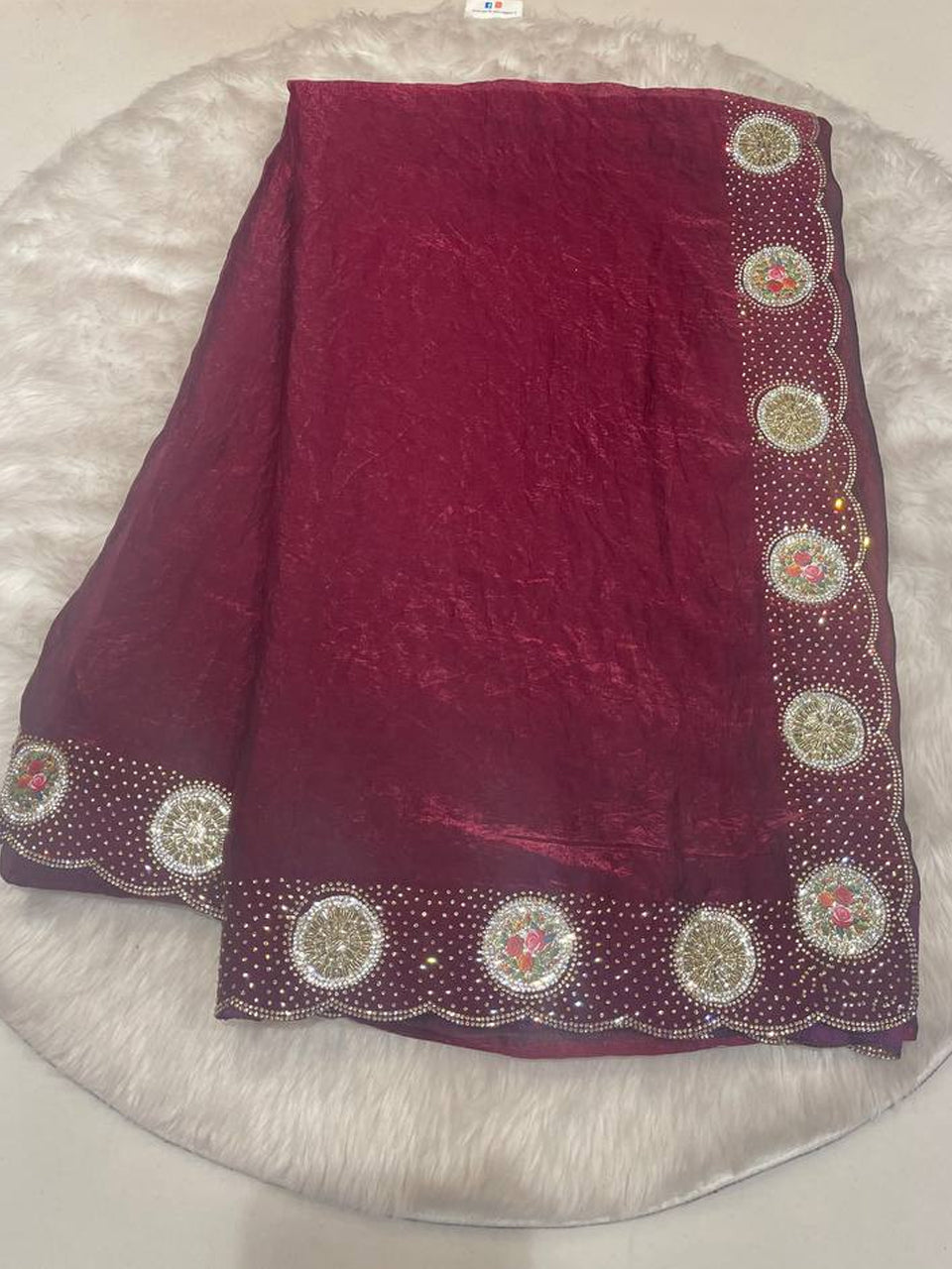 Space Silk Saree
