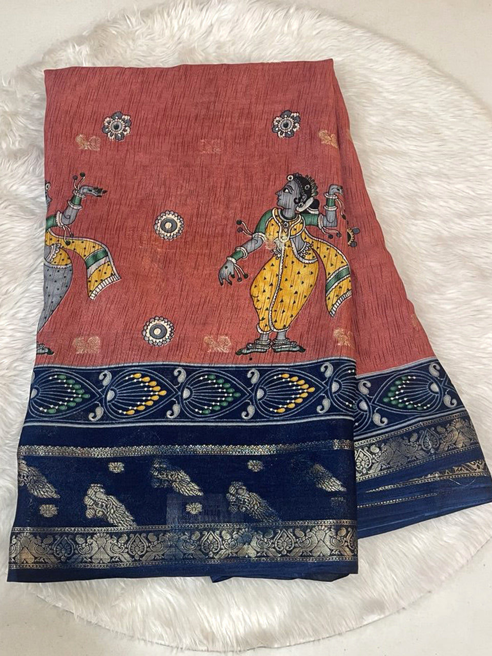 Sparkling Crape Saree