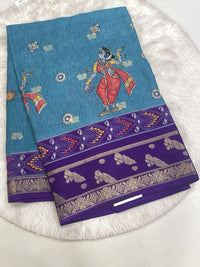 Sparkling Crape Saree