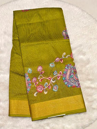 Supernet Kalamkari Saree