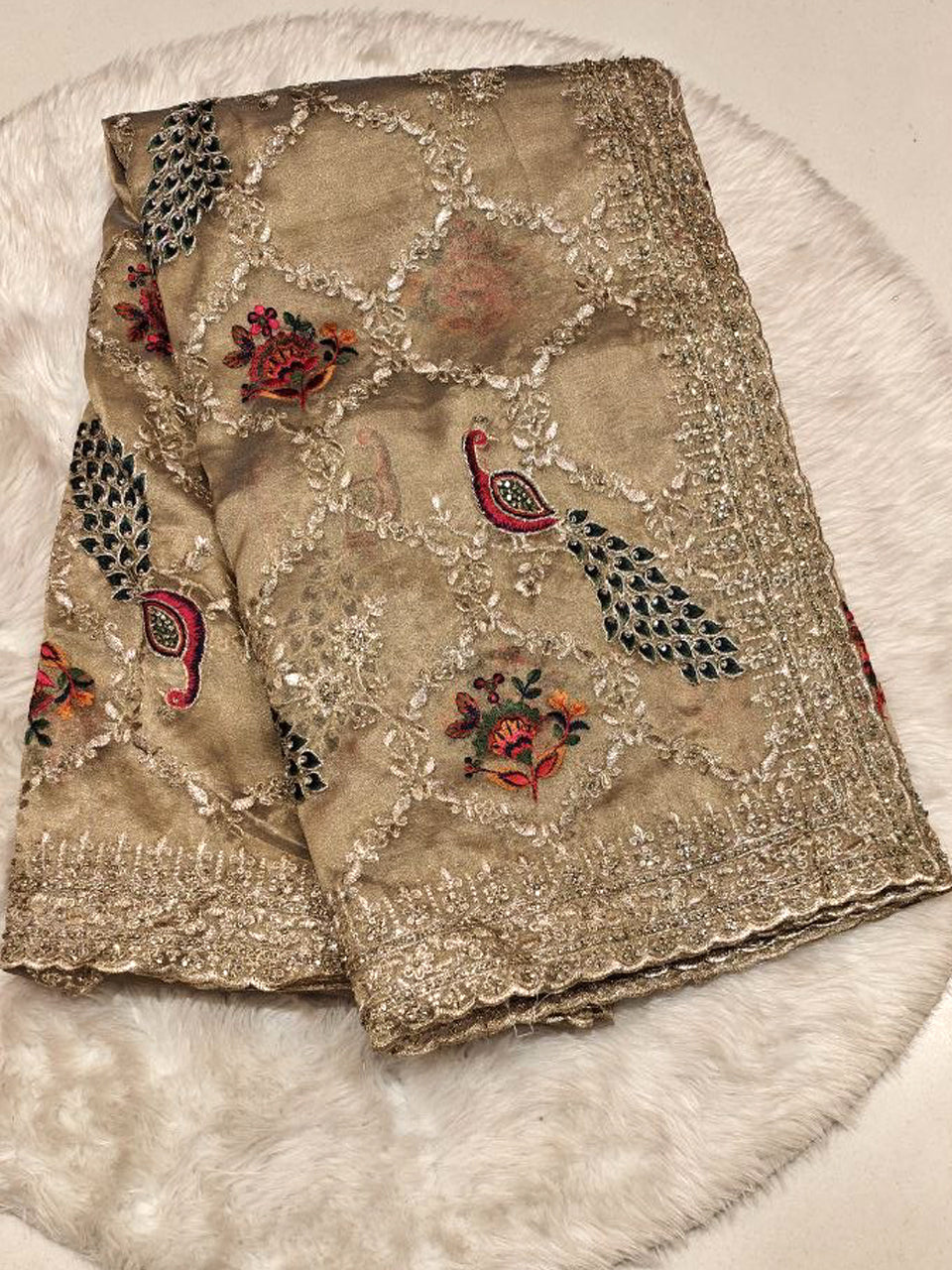 Symphony Tissue Silk Saree