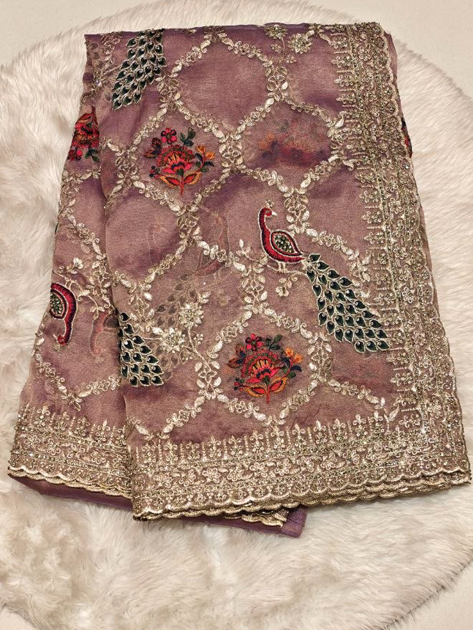 Symphony Tissue Silk Saree