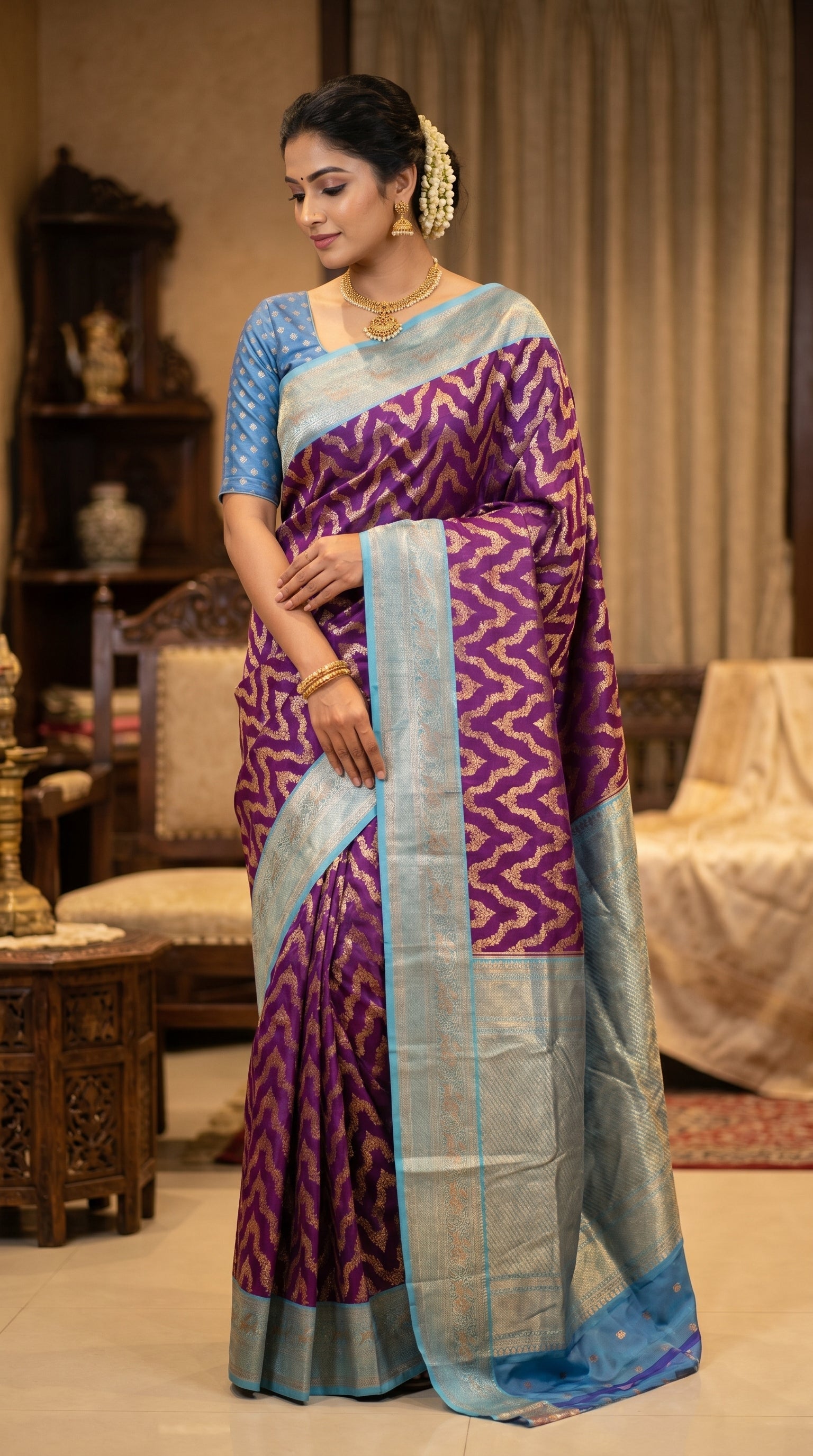 Jalandhar Pattu Saree