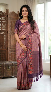 Pashmina Silk Saree