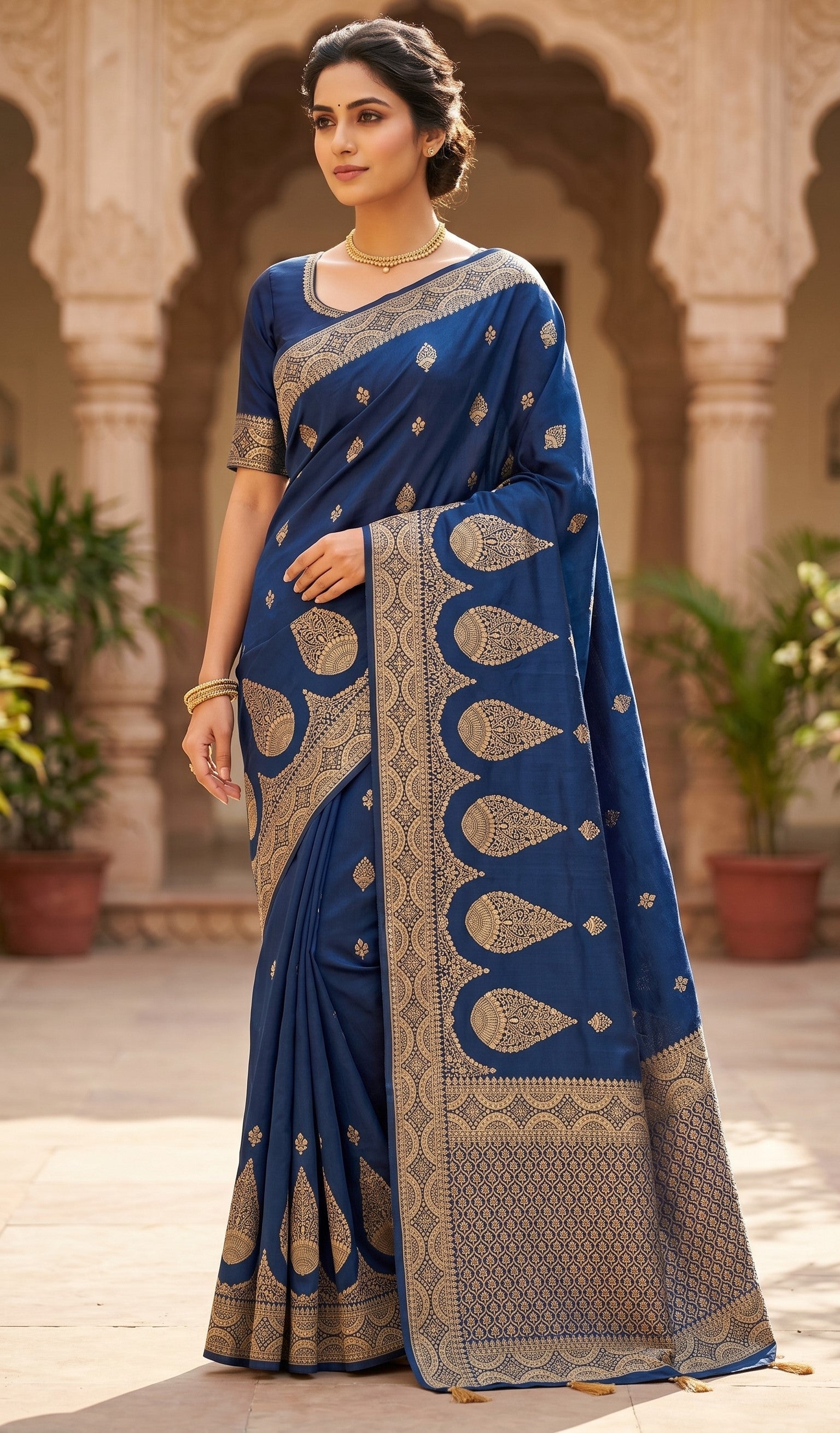 Praful Crepe saree