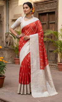 Jute Silk Saree
