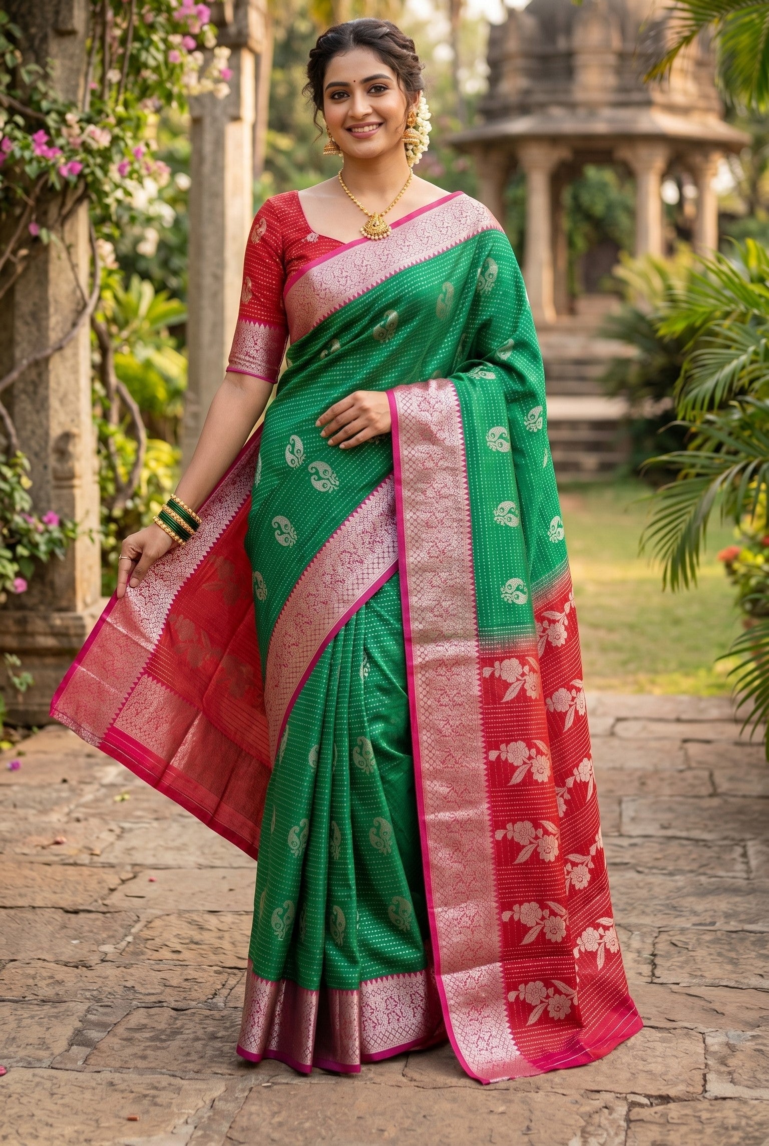 Sathwika Pattu Saree