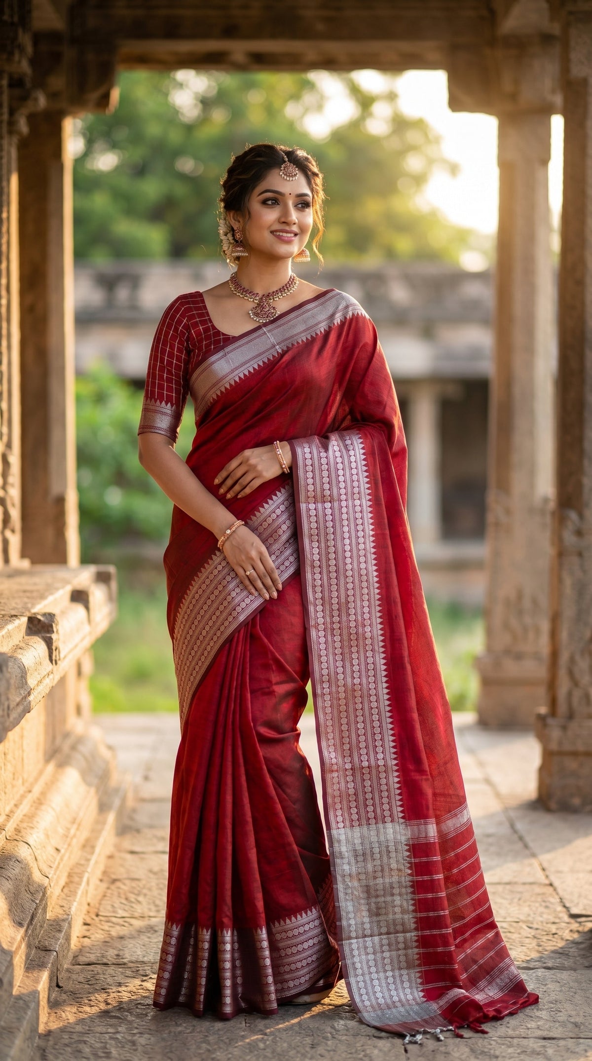 Assam Pattu Saree