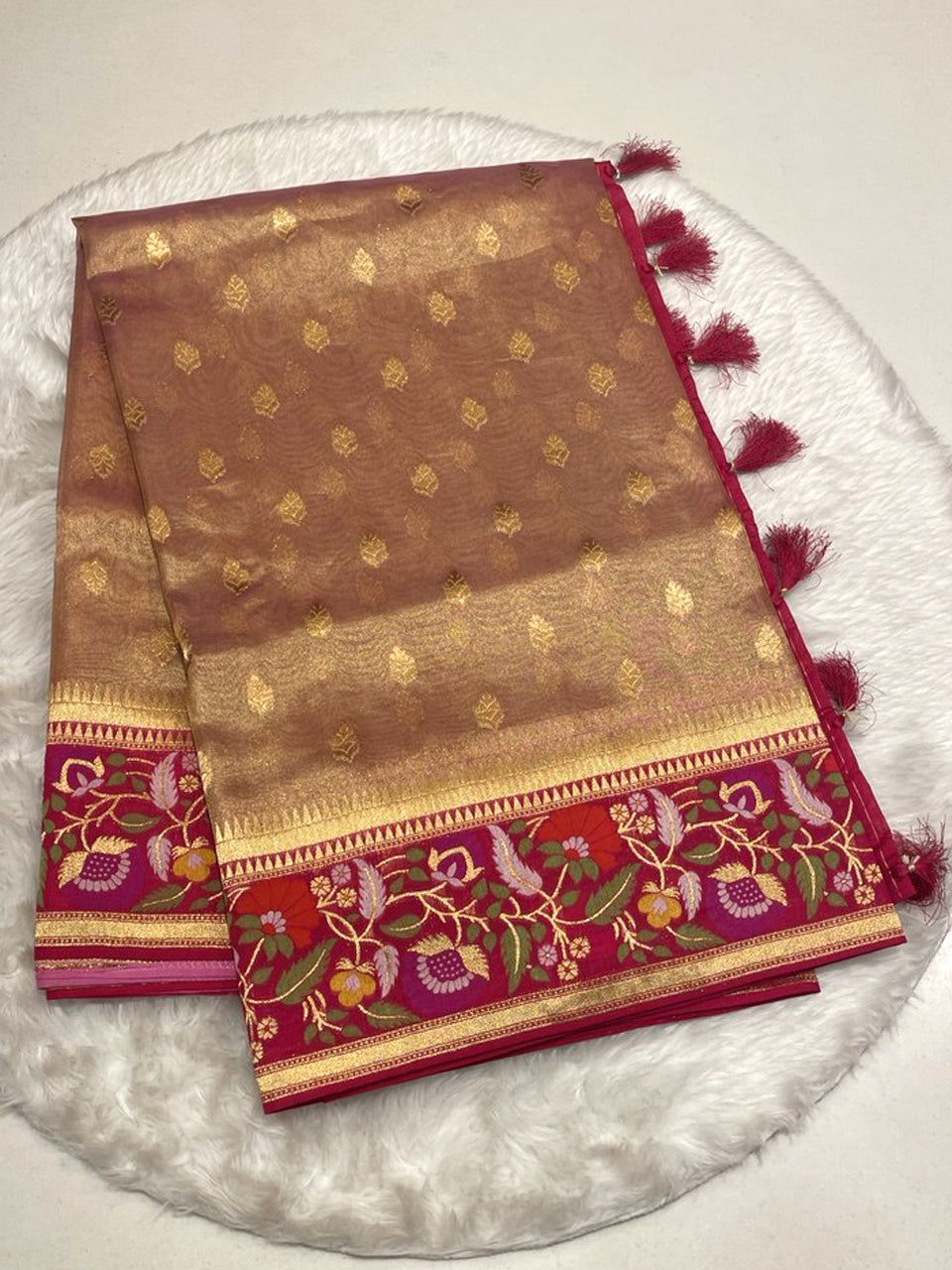 Tissue Fancy saree