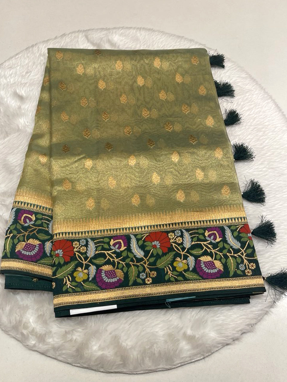 Tissue Fancy saree