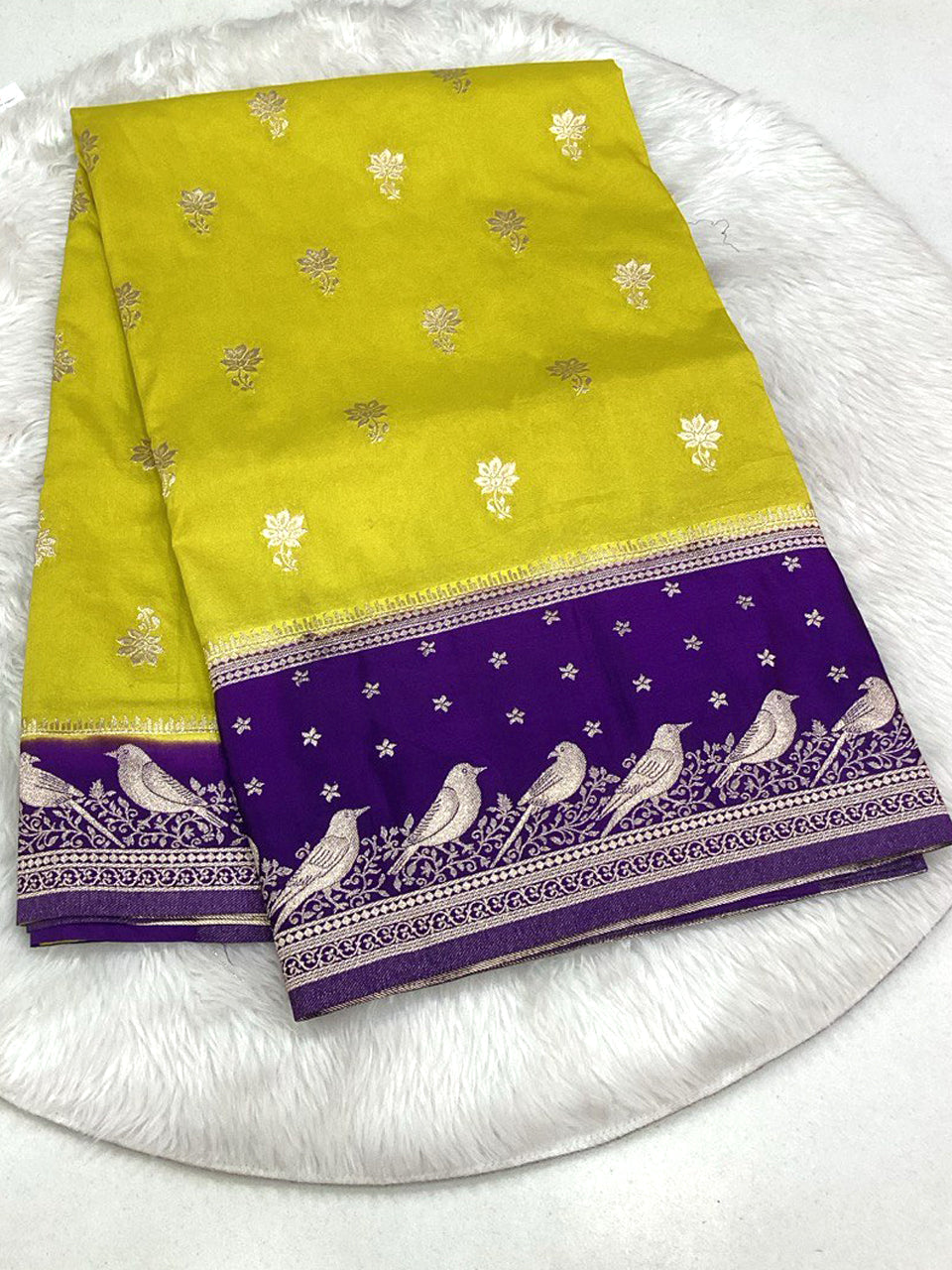 Viscose Crepe Saree