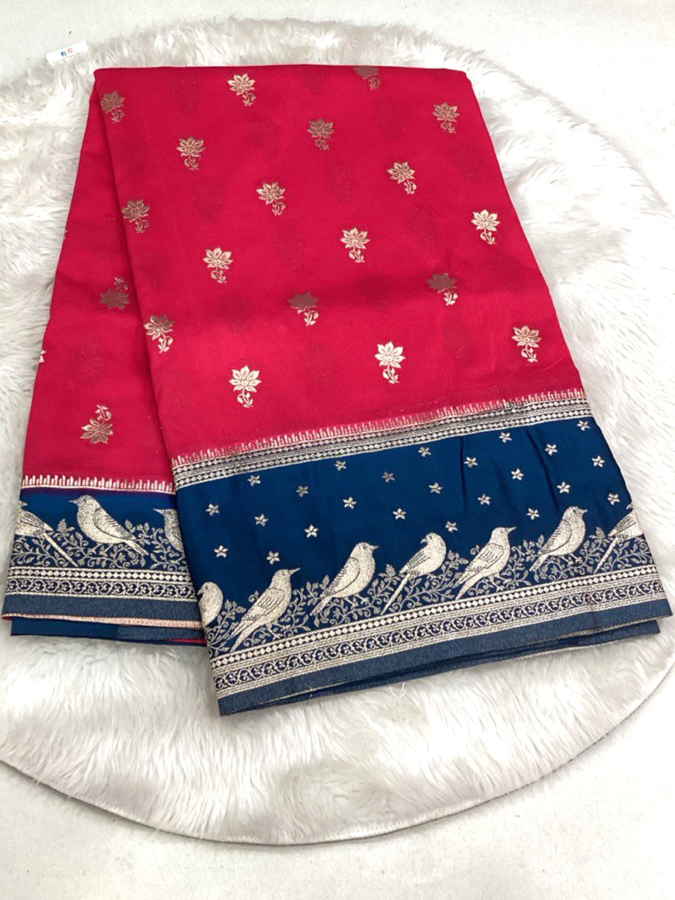 Viscose Crepe Saree