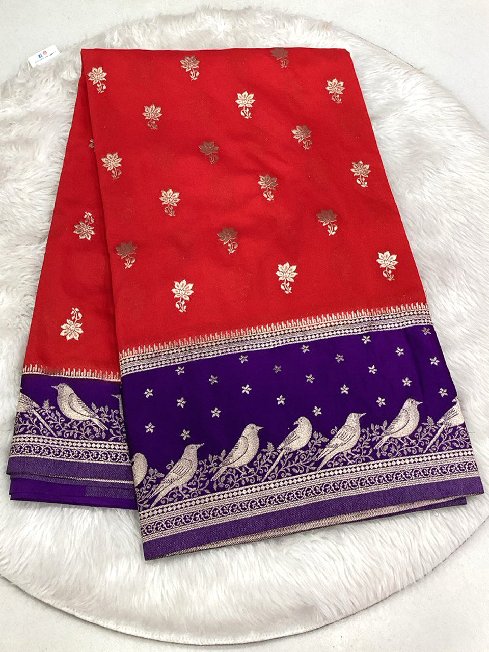 Viscose Crepe Saree