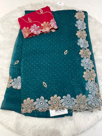 Vande Bharat Cutwork Saree