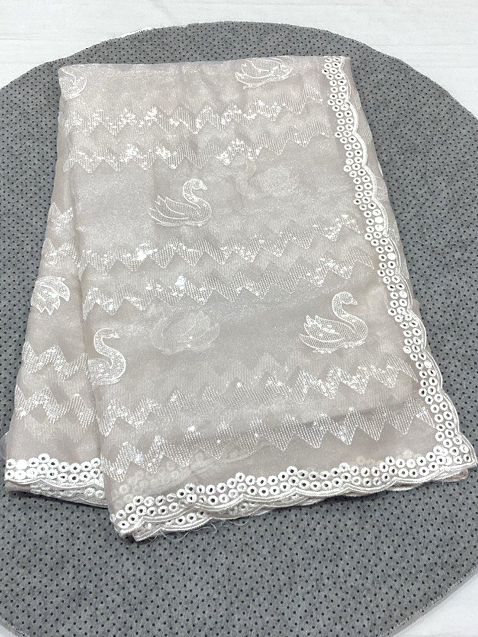 Viscose Organza Saree