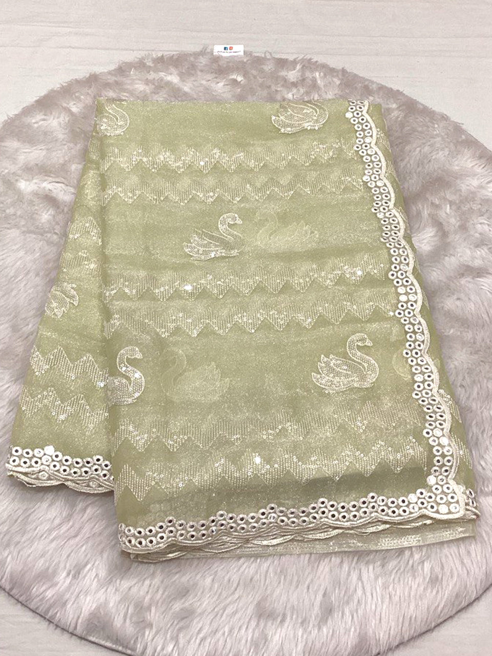 Viscose Organza Saree
