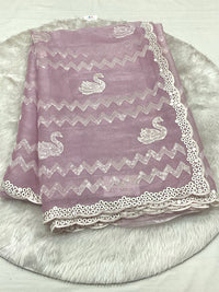 Viscose Organza Saree