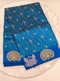 Volcano Silk Saree