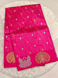 Volcano Silk Saree