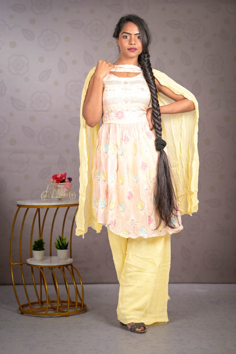 Georgette Party Wear Palazo Set