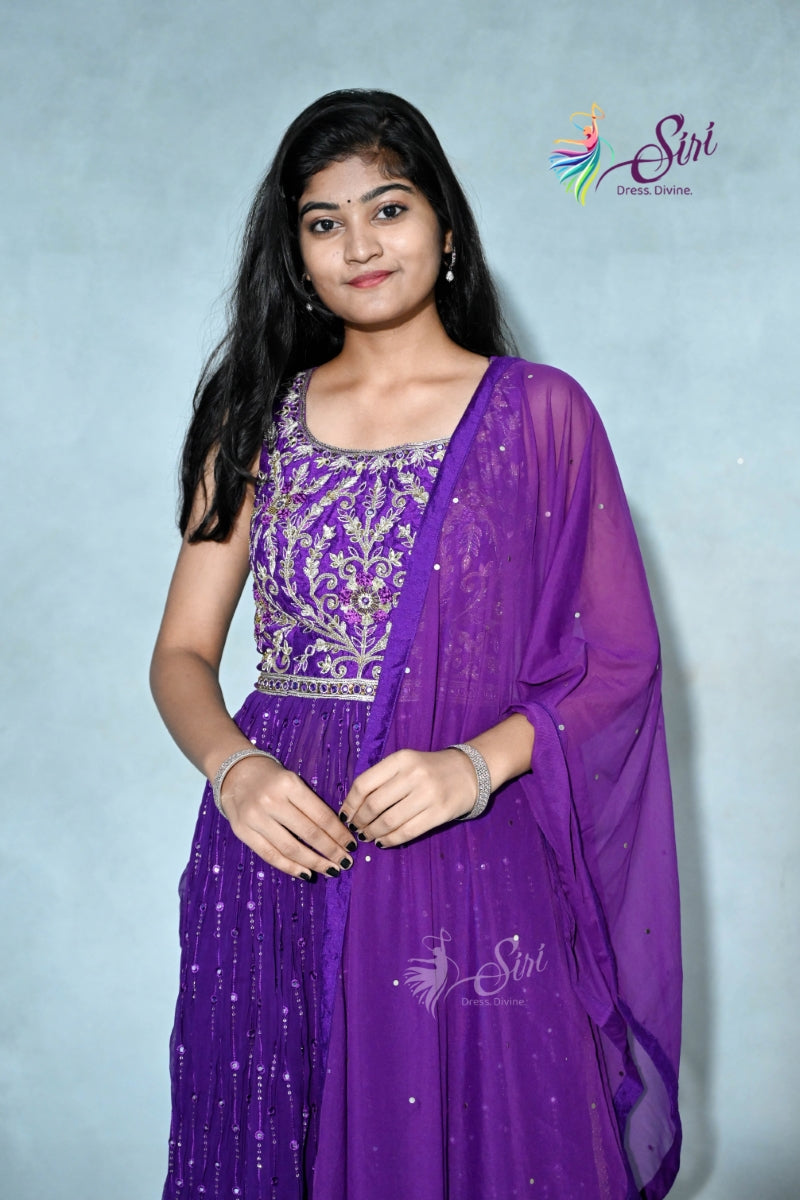 Georgette Partywear Palazzo Set