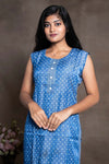 Tussar Silk Fabric Short PatiyalaTop