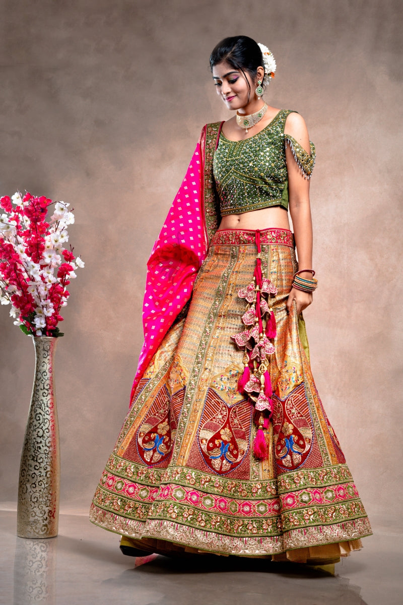 Banarasi Fancy Half Saree