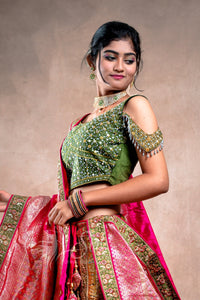 Banarasi Fancy Half Saree