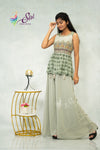 Chiffon Partywear Palazzo Set