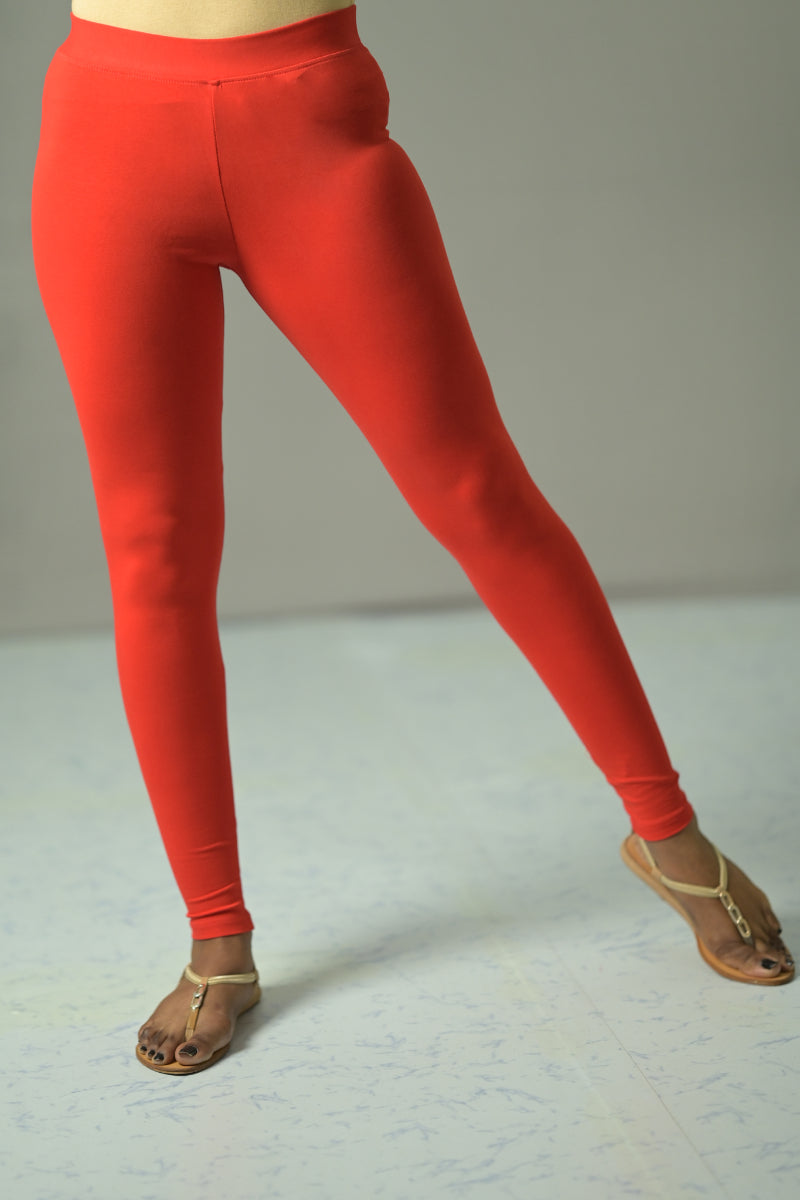 Unicus Hot Coral Color Legging