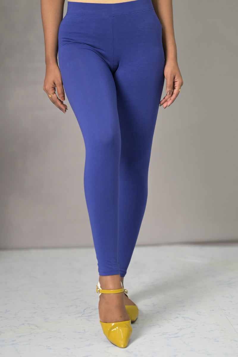 Siri Ankle Length Royal Blue Legging