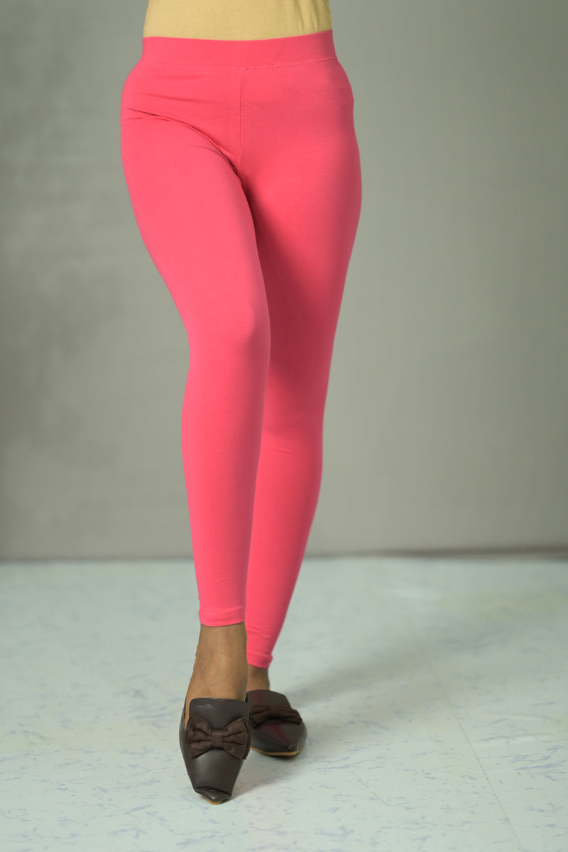 Siri Ankle Length L Pink Legging